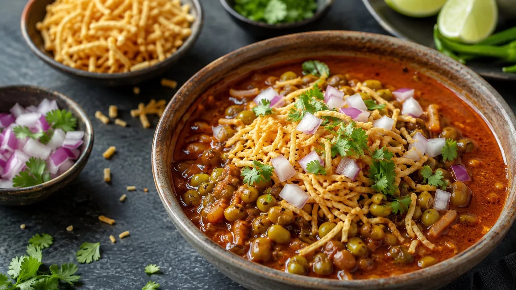 Authentic Vadodara Style Sev Usal Authentic Vadodara Style Sev Usal
