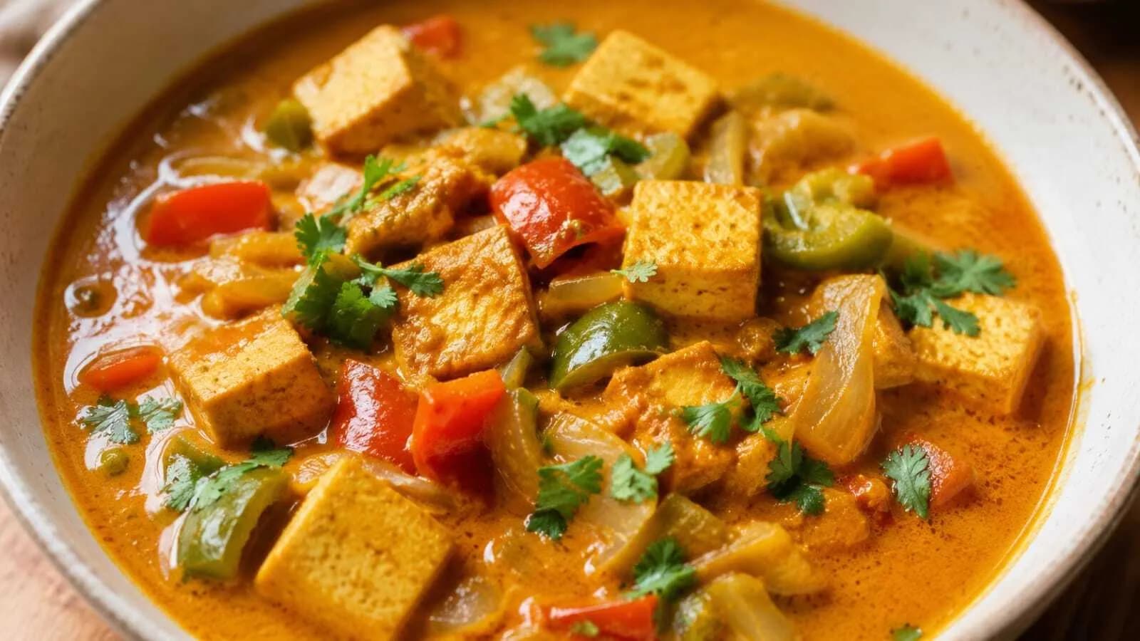 Creamy Coconut Tofu Curry Creamy Coconut Tofu Curry