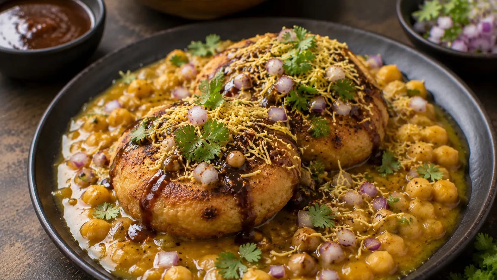 Mumbai-Style Ragda Patties Mumbai-Style Ragda Patties